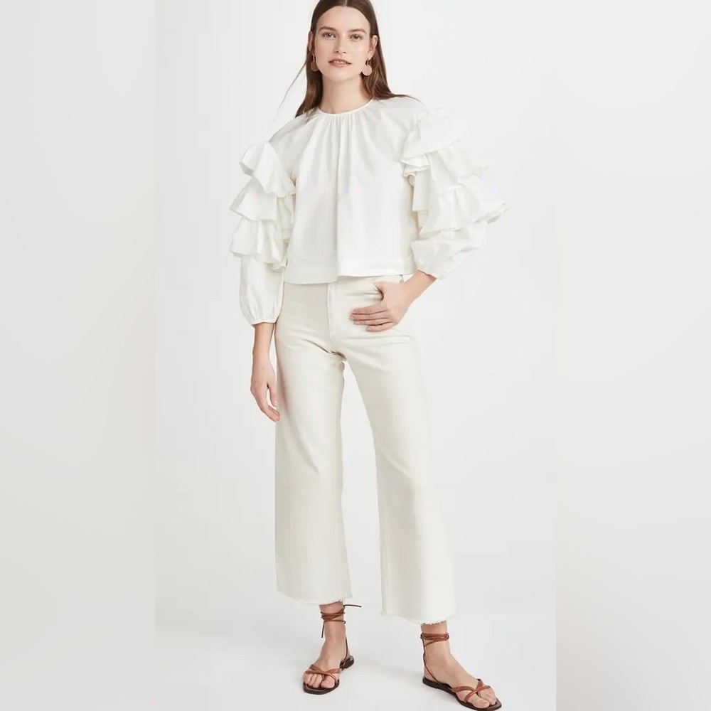 Ulla Johnson Tulia Blouse Blanc